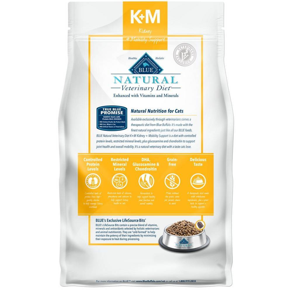 Blue Buffalo K+M Kidney and Mobility Support