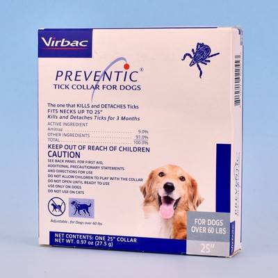 virbac preventic tick collar for dogs