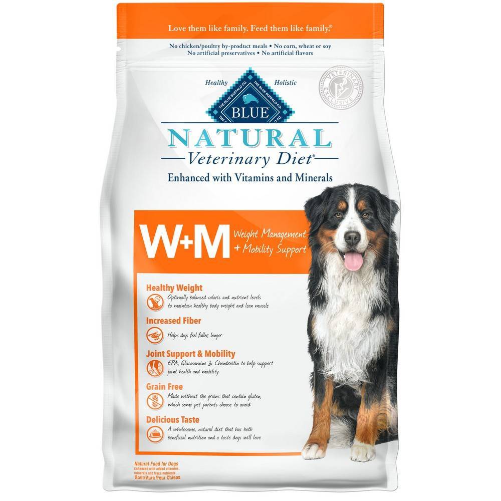 W+M Weight + Mobility for Dogs Natural Veterinary Diet VetRxDirect