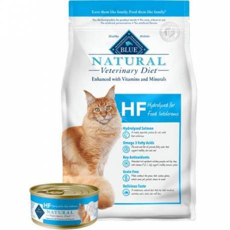HF Hydrolyzed Food for Cats Feeding Chart