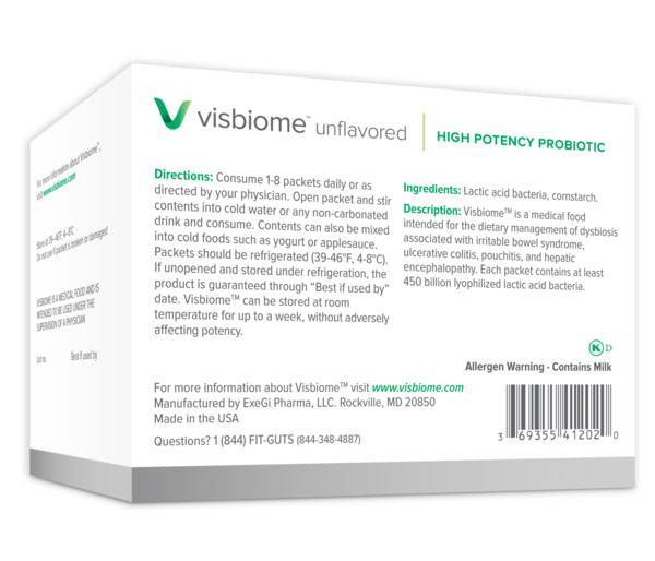 Visbiome Vet for Dogs High Potency Probiotic for Dogs VetRxDirect