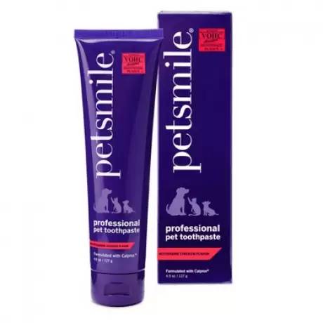 Petsmile for Dogs and Cats Professional Pet Toothpaste - Rotisserie Chicken Flavor, 4.5oz Tube