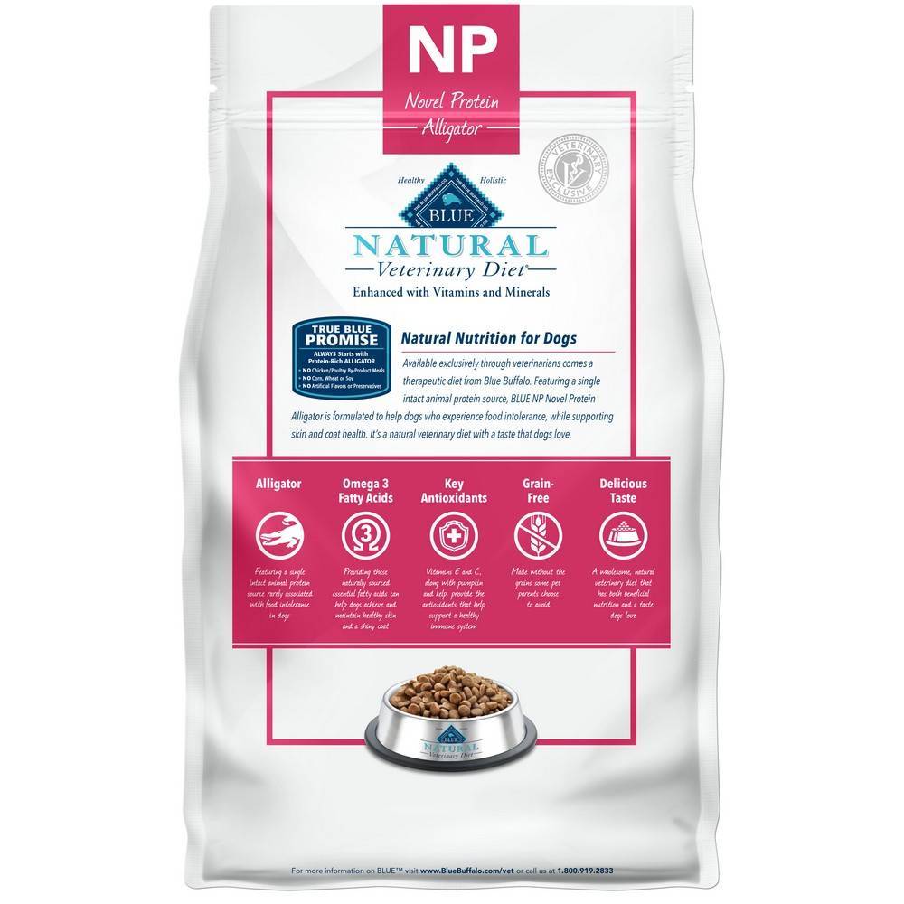 NP Novel Protein Dog Food Natural Alligator VetRxDirect 12.5oz