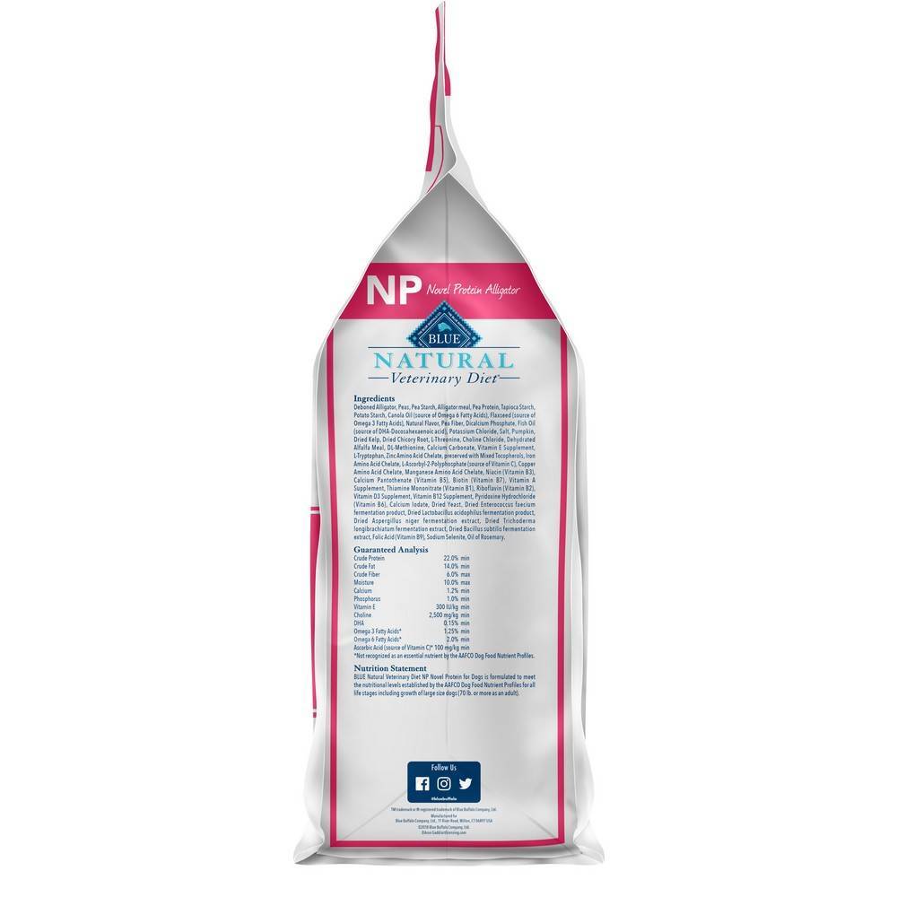 NP Novel Protein Dog Food Natural Alligator VetRxDirect 12.5oz