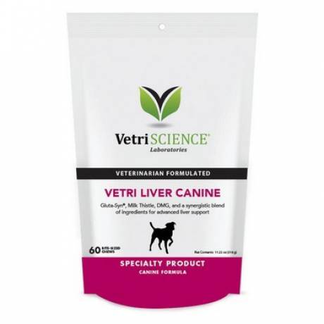 Vetri Liver - Canine, 60 Bite Sized Chews