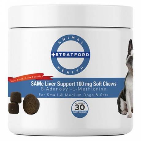 S-Adenosyl-L-Methionine - 100mg Soft Chews for Dogs and Cats, 30ct