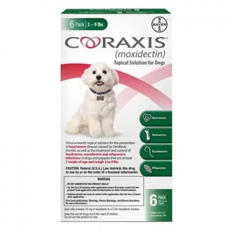 Coraxis Topical Solution for Dogs - 3-9lbs, 6 Month Supply