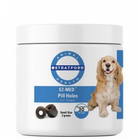 EZ-MED Pill Holes for Dogs - Small Size, 30ct