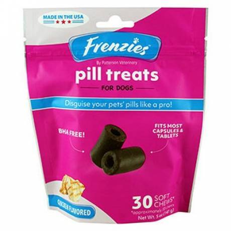Frenzies Pill Treats for Dogs Fits Most Capsules and Tablets