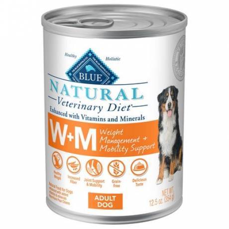 W+M Weight Management + Mobility Support for Dogs - 12.5oz, Case of 12 Cans