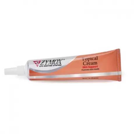 Zymox Topical Cream for Dogs and Cats - Without Hydrocortisone, 1oz Tube