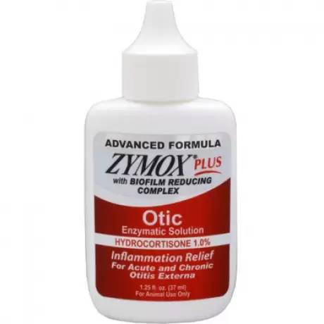 Zymox PLUS Otic for Dogs and Cats - HC, 1.25oz