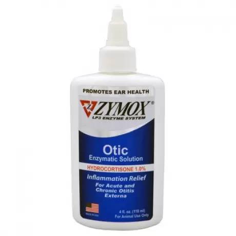 Zymox Otic for Dogs and Cats with Hydrocortisone - 4oz Bottle