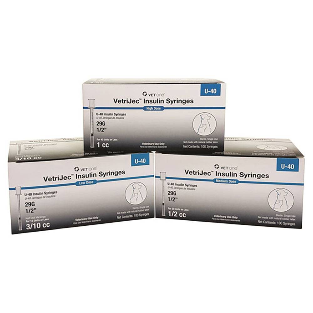 Vetone U 40 Insulin Syringes Diabetes In Pets Vetrxdirect Vetone U 40 Insulin Syringes Diabetes In Pets Vetrxdirect