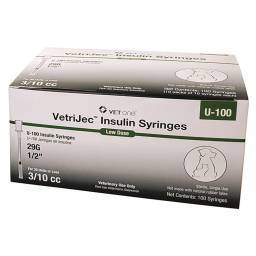 VetriJec U-100 Insulin Syringes; ?>