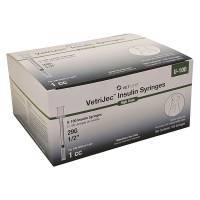 VetriJec U-100 Insulin Syringes 1cc, 29G, 1/2 inch, 100ct; ?>
