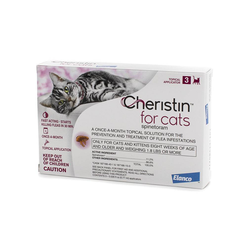 Cheristin for Cats Topical Flea Prevention VetRxDirect