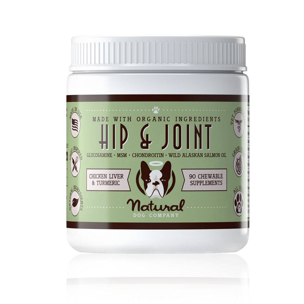 Hip and Joint Supplement for Dogs Natural Dog Company VetRxDirect