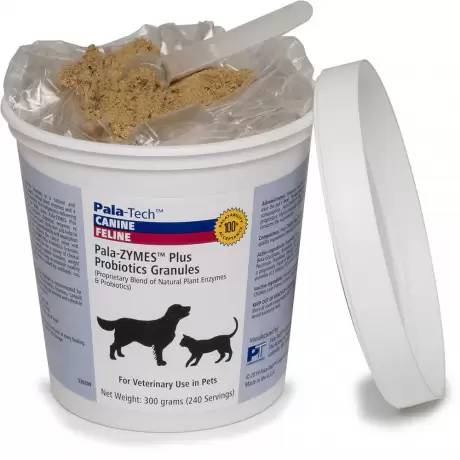 Pala-ZYMES - Plus Probiotics Granules for Dogs and Cats, 300g (240 Servings)