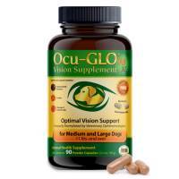 Ocu-GLO Powder Blend XL for Med and Lg Dogs, 90 Capsules; ?>