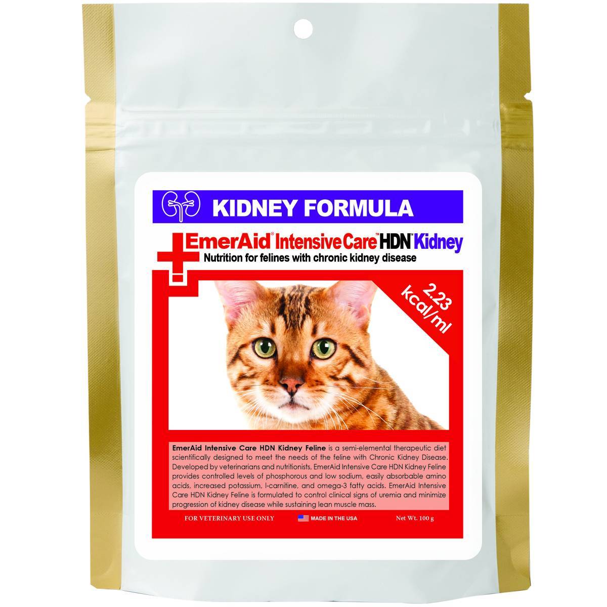 Emeraid Intensive Care HDN Feline Kidney Formula VetRxDirect 100g Bag