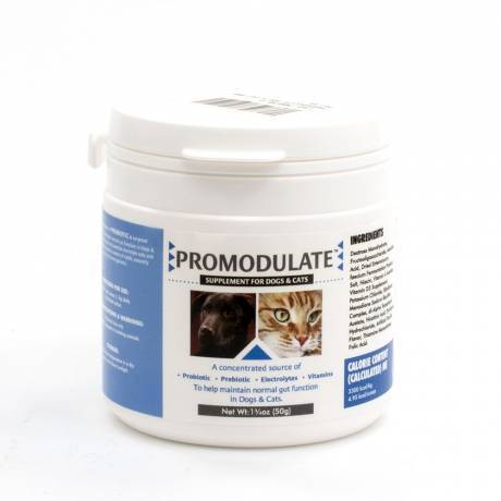 Promodulate Probiotic for Dogs and Cats - 50g Jar
