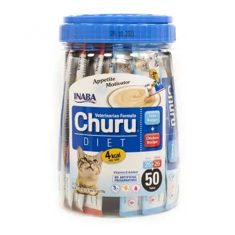 Churu Veterinarian Formula for Cats - 50 Diet Tubes Appetite Motivator