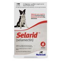 Selarid (selamectin) 6 Doses for Dogs 20.1 to 40 lbs; ?>