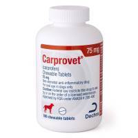 Carprovet (carprofen) Chewable Tablets 75mg, 180ct; ?>