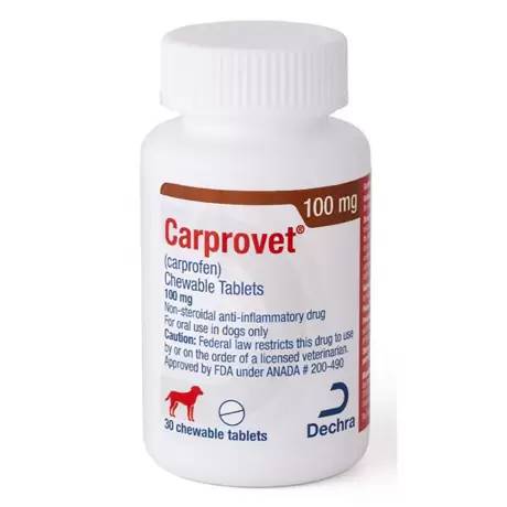 Carprovet (carprofen) Chewable Tablets for Dogs - 100mg, 30ct