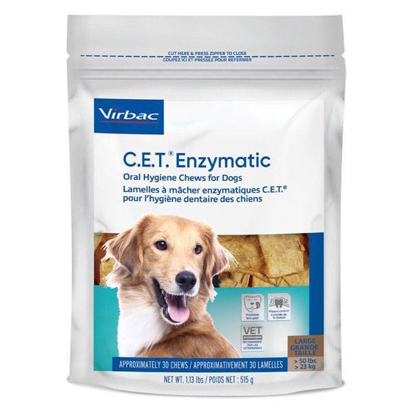 CET Enzymatic Oral Hygiene Chews for Dogs Dental Chews for Dogs