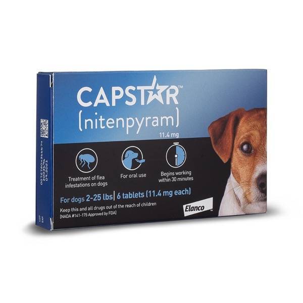 Capstar Tablets Flea Treatment Tablets for Dogs and Cats VetRxDirect
