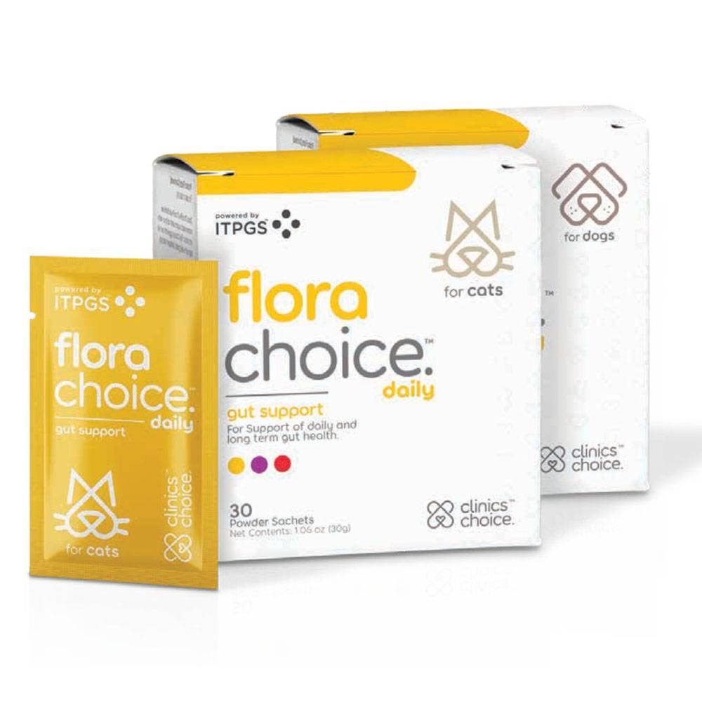 Flora Choice Daily Probiotic for Dogs and Cats Powered by ITPGS