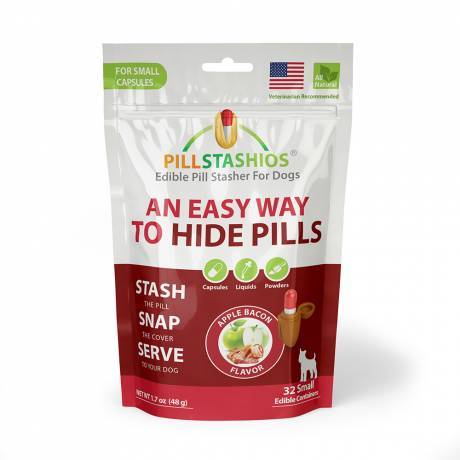 PillStashios - Apple Bacon Flavor, 32 Small Edible Containers