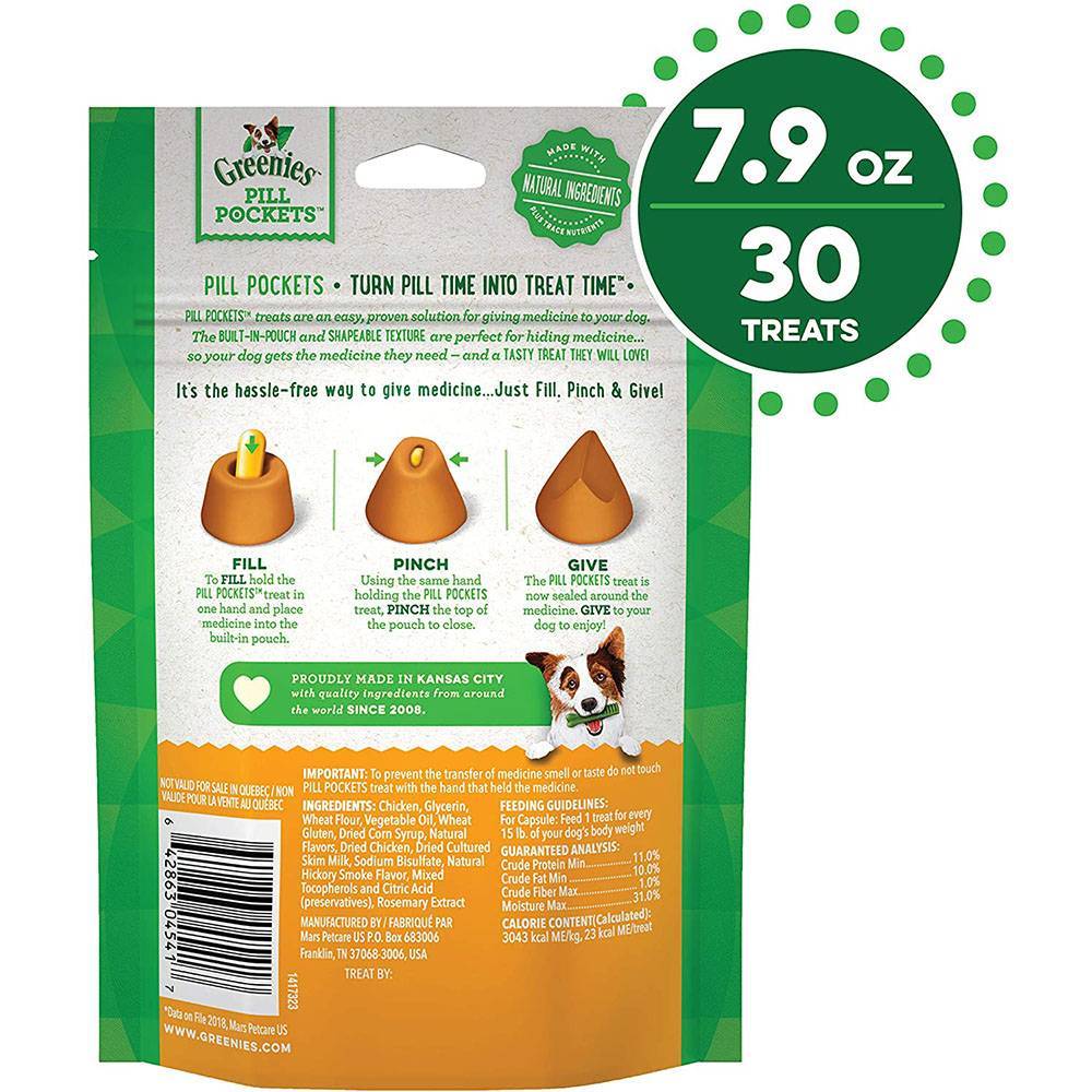 Pill Pockets Helps Hide Cat and Dog Pills VetRxDirect