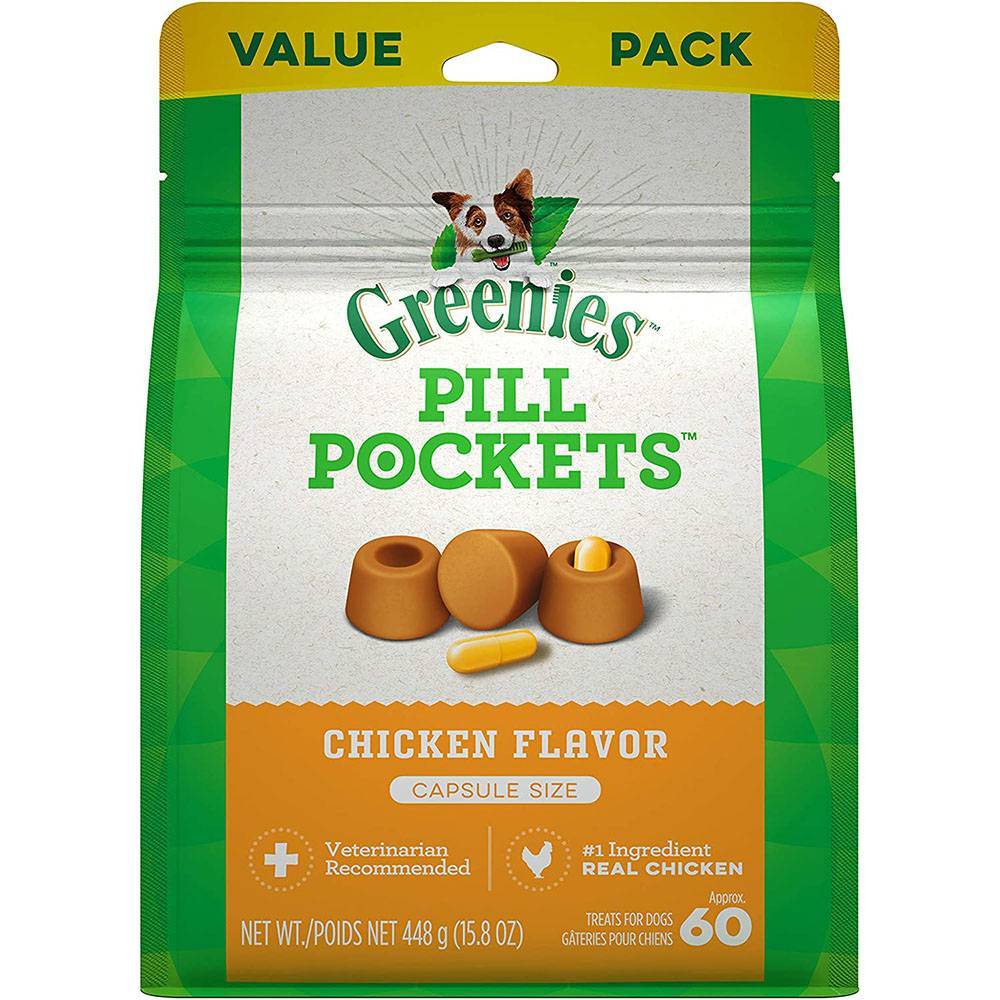 Pill Pockets Helps Hide Cat and Dog Pills VetRxDirect 45 Treats