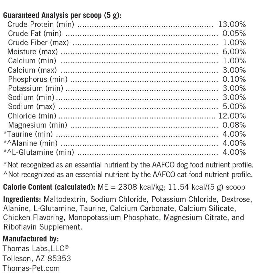 Hydrade Electrolyte Powder for Dogs and Cats Hydration Supplement