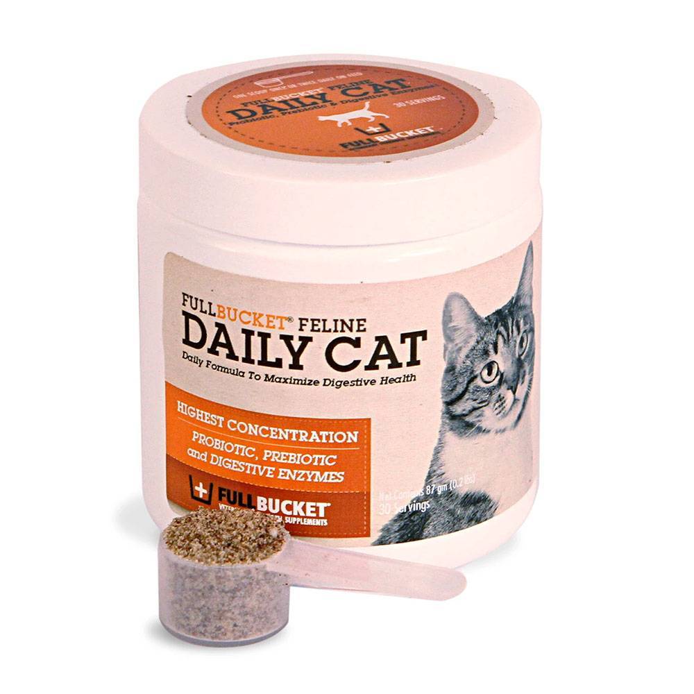 FullBucket Probiotic for Cats Vet Strength Gut Health VetRxDirect