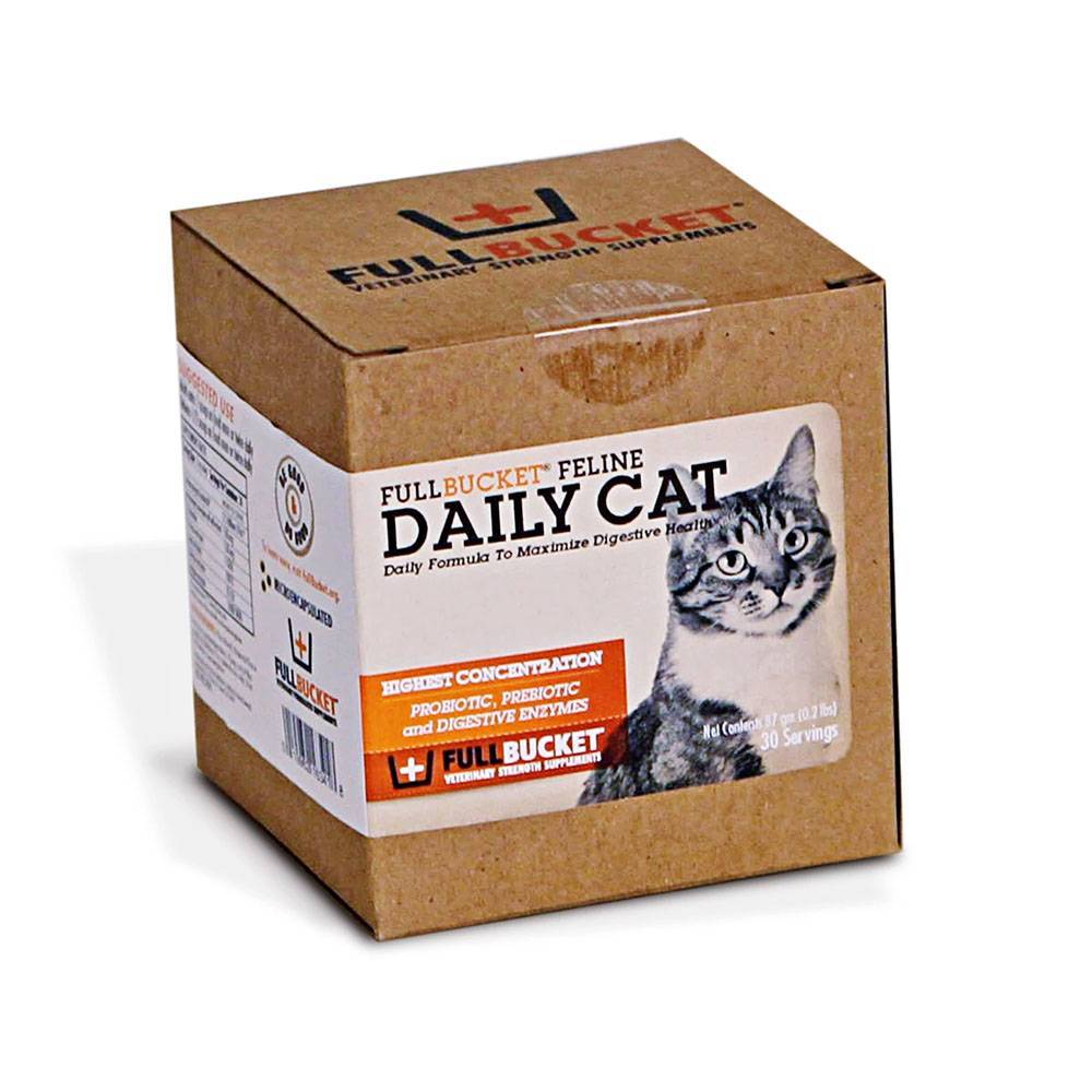 FullBucket Probiotic for Cats Vet Strength Gut Health VetRxDirect
