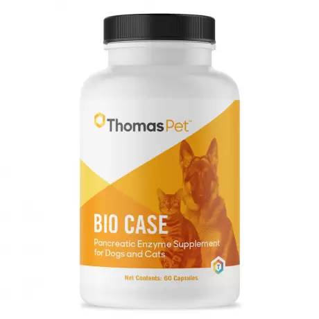 Bio Case Pancreatic Enzyme Supplement for Dogs and Cats - 60 Capsules