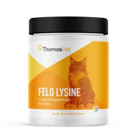 Felo Lysine L-Lysine Supplement for Cats - 12 oz Powder