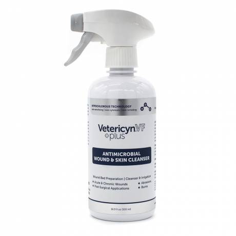 Vetericyn VF Plus Antimicrobial Wound and Skin Cleanser for Dogs and Cats - 16.9oz