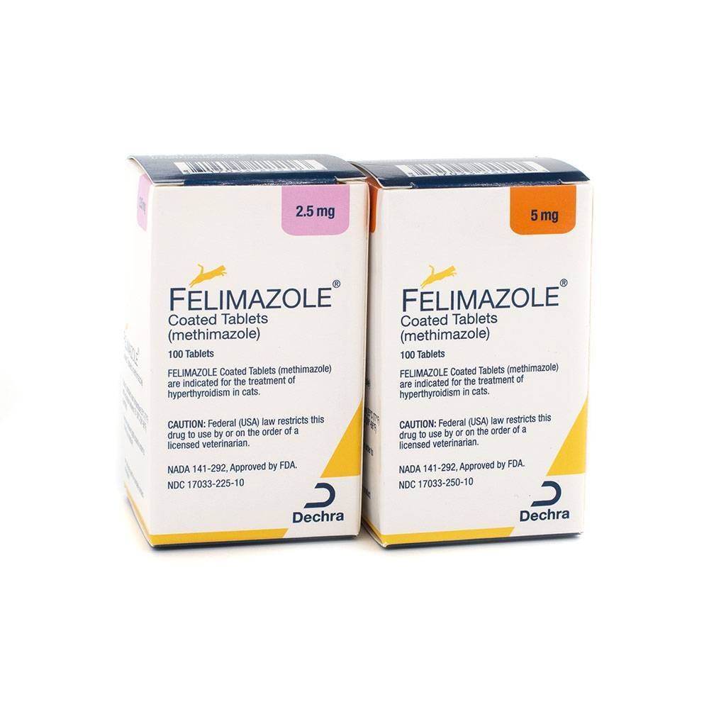 Felimazole Coated Methimazole for Cats VetRxDirect Pharmacy