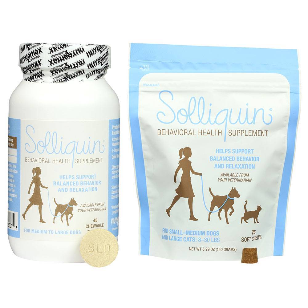 Solliquin for Dogs and Cats Behavioral Health Supplement VetRxDirect