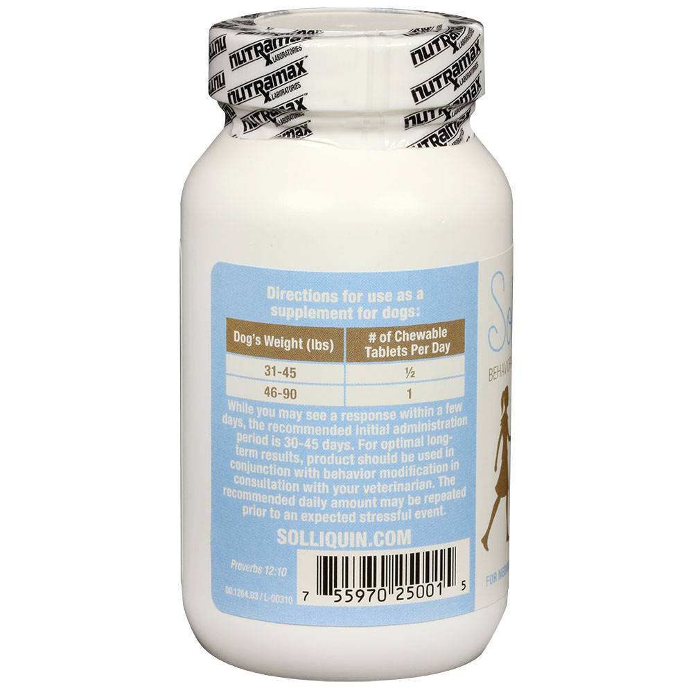 Solliquin for Dogs and Cats Behavioral Health Supplement VetRxDirect