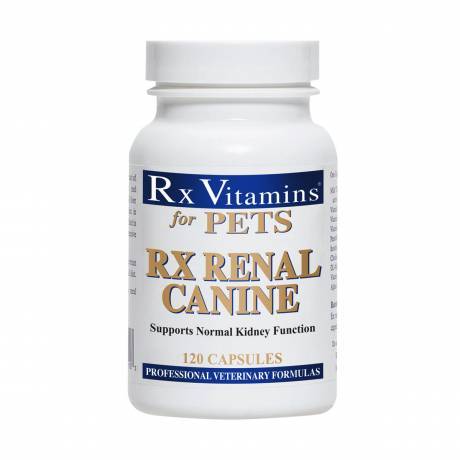 Rx Renal - Canine, 120 Capsules for Dogs Kidney Function