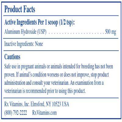 Phos-Bind for Cats - Aluminum Hydroxide Phosphorus Binder ...