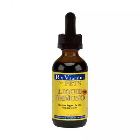 Liquid Immuno for Cats and Dogs - 4oz (120mL), Chicken Flavor L-Lysine