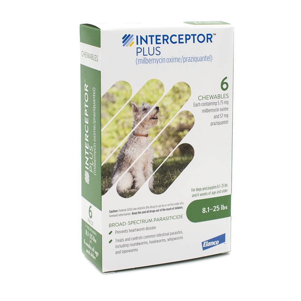 Interceptor Plus BroadSpectrum Parasiticide VetRxDirect for Dogs