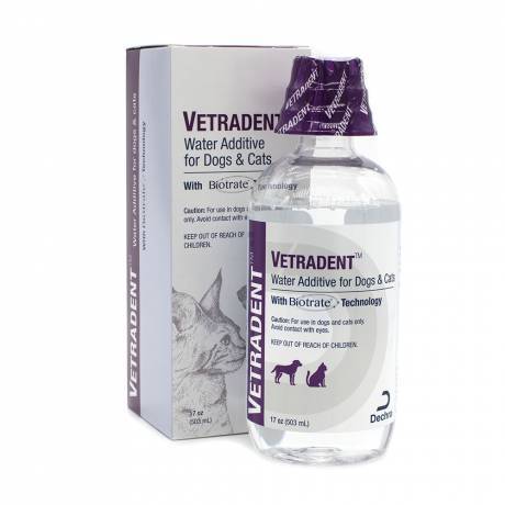 Vetradent for Dogs and Cats - 17oz Water Additive Biotrate